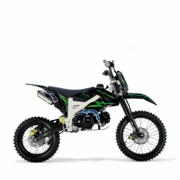 Moto Cross Dirt Bike 125cc pentru Adulti Roti 17 cu 14 Pornire Buton 6