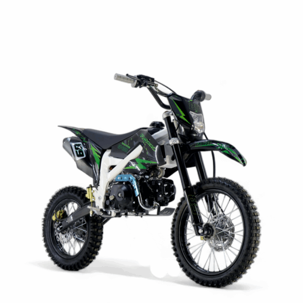 Moto Cross Dirt Bike 125cc pentru Adulti Roti 17 cu 14 Pornire Buton 7