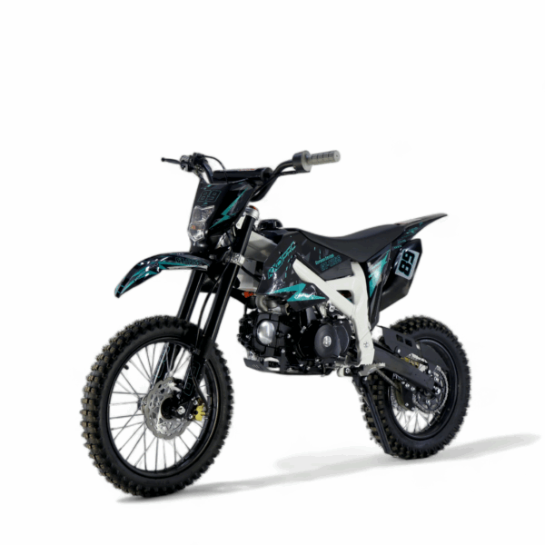Moto Cross Dirt Bike 125cc pentru Adulti Roti 17 cu 14 Pornire Buton 8
