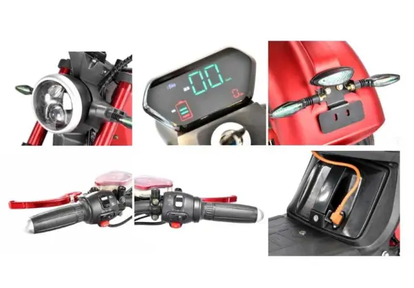Scuter Electric Chopper 3000W Inmatriculabil 8