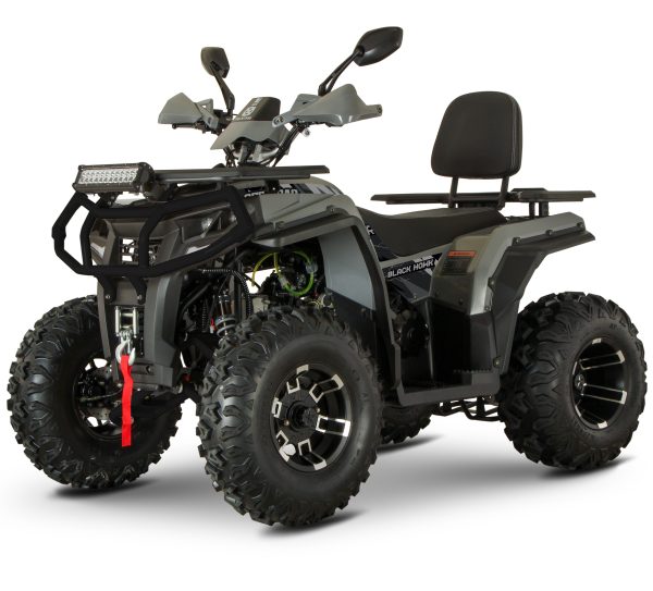 ATV 250cc cu troliu, răcire cu lichid, cadru ranforsat și sistem audio – model 2025, complet echipat3