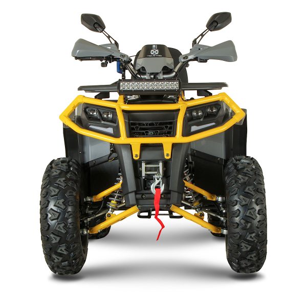ATV 250cc cu troliu, răcire cu lichid, cadru ranforsat și sistem audio – model 2025, complet echipat4