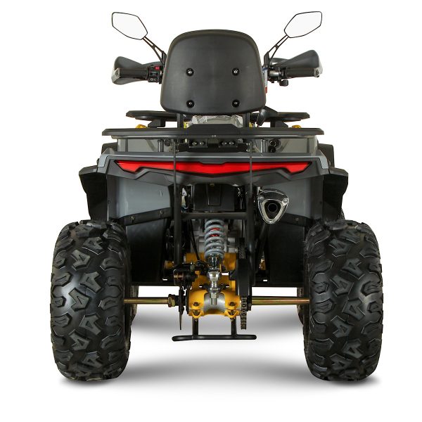 ATV 250cc cu troliu, răcire cu lichid, cadru ranforsat și sistem audio – model 2025, complet echipat8