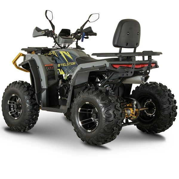 ATV 250cc cu troliu, răcire cu lichid, cadru ranforsat și sistem audio – model 2025, complet echipat9
