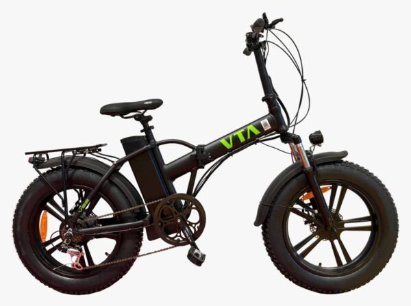 Bicicletă Electrică Pliabilă, Shimano, Motor 250W (Peak 800W), Model 2025, Negru5