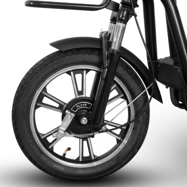 Bicicletă Electrică cu Pedale, Fără Permis, Motor 220W3