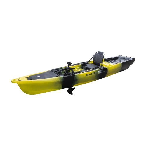Caiac 2024, pescuit și turism cu pedale tip aripioară – 392 cm, capacitate 380 kg