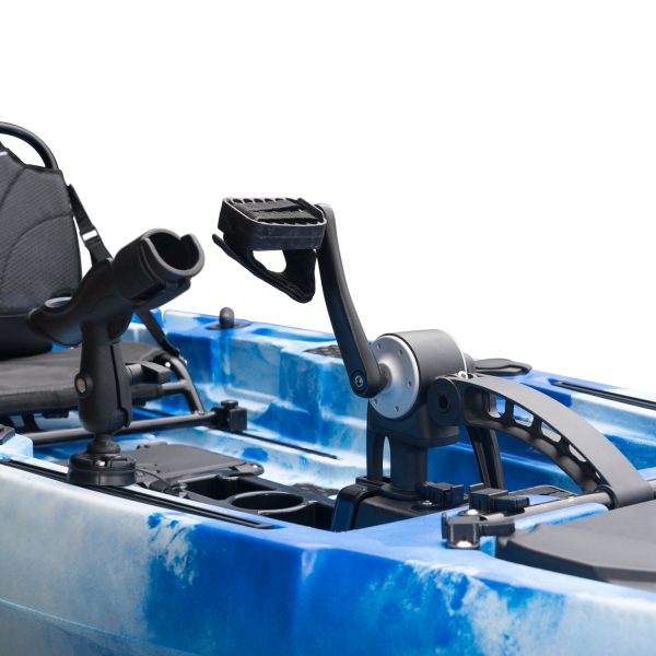 Caiac 2024, pescuit și turism cu pedale tip aripioară – 392 cm, capacitate 380 kg10