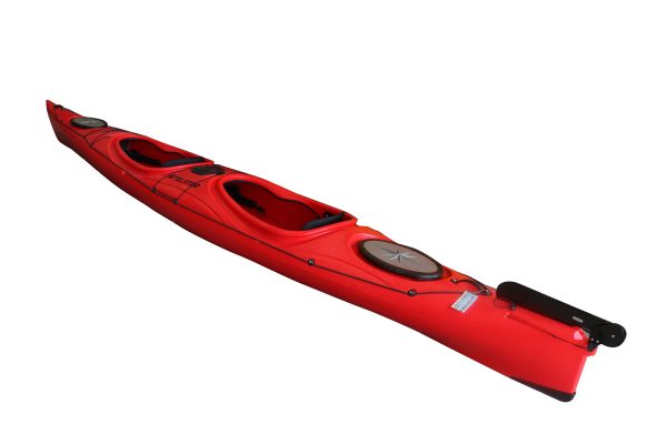 Caiac canoe dublu cu volan – 2 locuri, 525 cm, model stabil pentru drumeții și pescuit3