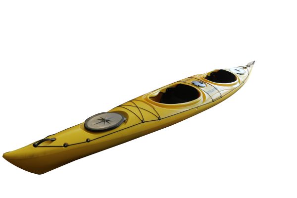 Caiac canoe dublu cu volan – 2 locuri, 525 cm, model stabil pentru drumeții și pescuit7