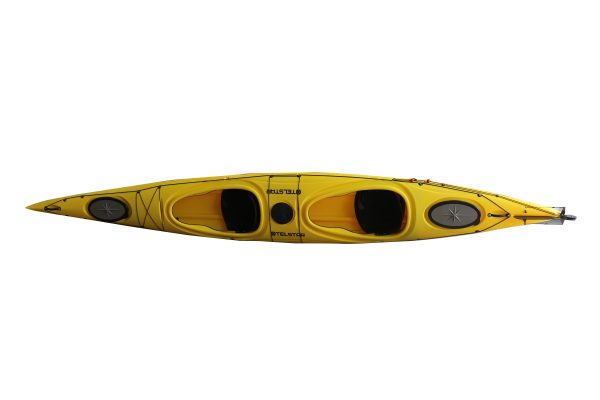 Caiac canoe dublu cu volan – 2 locuri, 525 cm, model stabil pentru drumeții și pescuit8