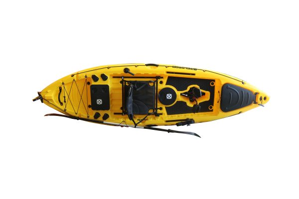 Caiac polivalent cu pedale și direcție – model universal cu scaun confortabil, 318 cm10