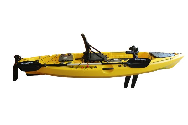 Caiac polivalent cu pedale și direcție – model universal cu scaun confortabil, 318 cm7
