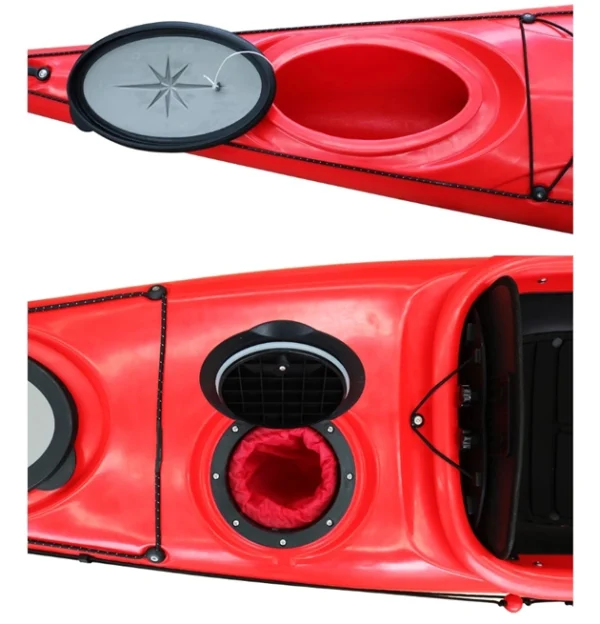 Caiac sport turistic cu un loc – 505 cm, cu cârmă și pedale reglabile22