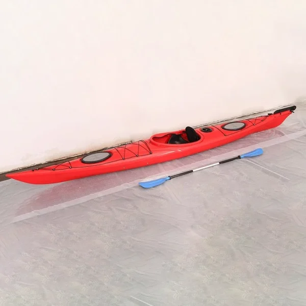 Caiac sport turistic cu un loc – 505 cm, cu cârmă și pedale reglabile3