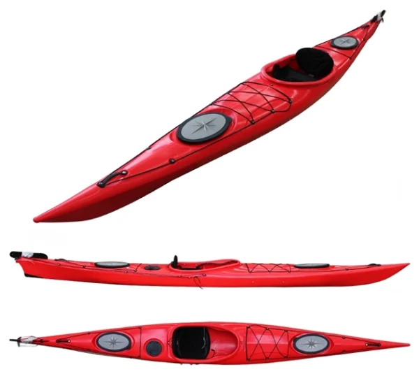 Caiac sport turistic cu un loc – 505 cm, cu cârmă și pedale reglabile33