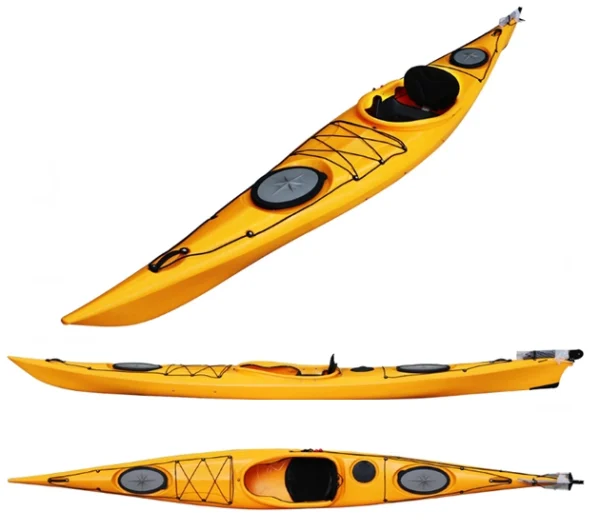 Caiac sport turistic cu un loc – 505 cm, cu cârmă și pedale reglabile44