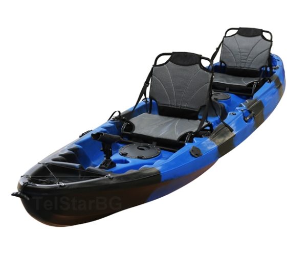 Caiac turism și de pescuit pentru familie – 2+1 locuri, 370 cm, cu echipare completă9