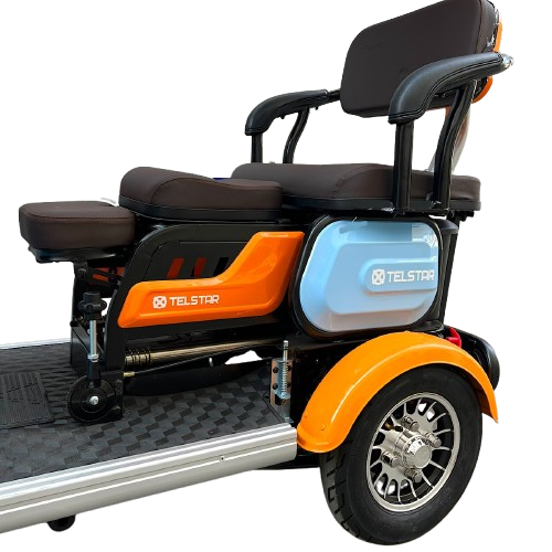 Mașină de Golf Electrică 1500W 3 Locuri Acoperiș Inclus Baterie 23Ah Model 20259