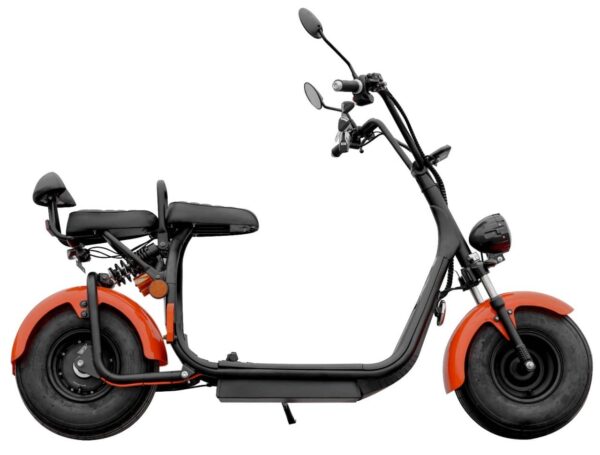 Scuter electric CityCoco Tip Harley 1500W, Fara Permis2