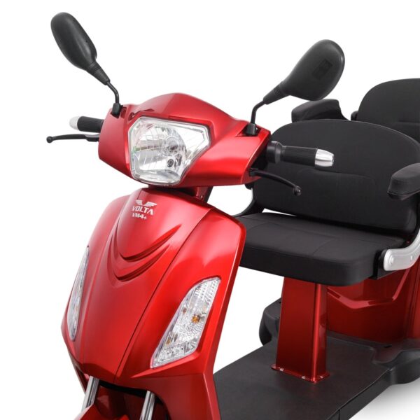 Tricicletă Electrică rosie, Fără Permis, Motor 1000W (max. 2500W)11