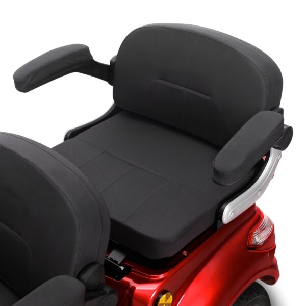 Tricicletă Electrică rosie, Fără Permis, Motor 1000W (max. 2500W)5