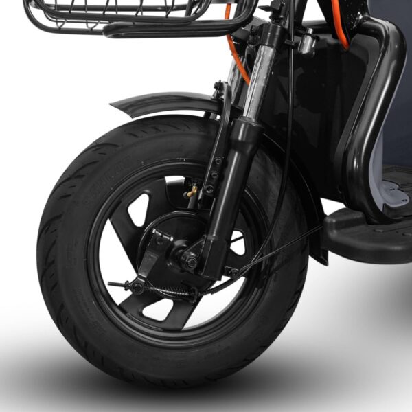 Triciclu Electric 1000W, Fără Permis, 60V20Ah, Gri3