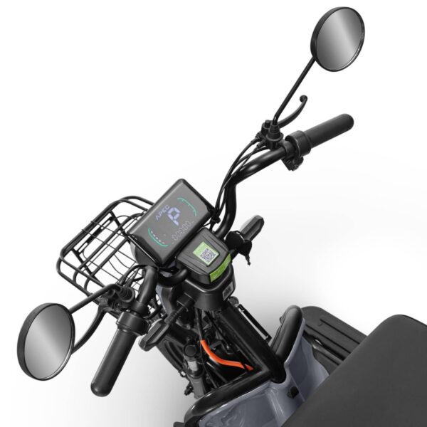 Triciclu Electric 1000W, Fără Permis, 60V20Ah, Gri6