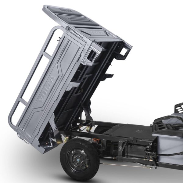Triciclu Electric 3900W, Hercules, 72V, 120Ah, Fără Permis, Cu Cabină, Gri11