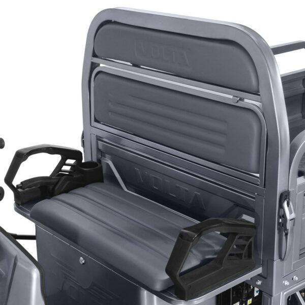 Triciclu Electric 3900W, Hercules, 72V, 120Ah, Fără Permis, Cu Cabină, Gri2