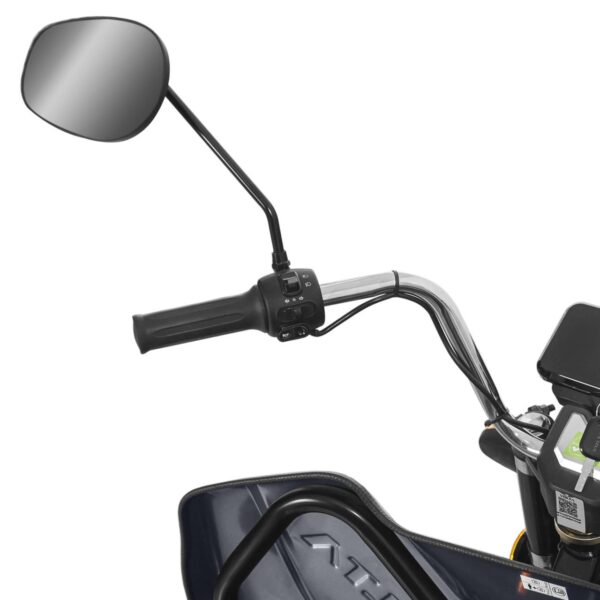 Triciclu Electric 3900W, Hercules, 72V, 120Ah, Fără Permis, Cu Cabină, Gri5
