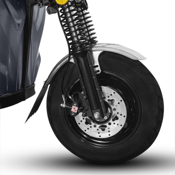 Triciclu Electric 3900W, Hercules, 72V, 120Ah, Fără Permis, Cu Cabină, Gri8