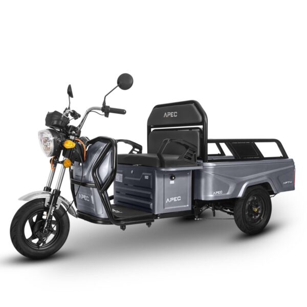 Triciclu Electric Fără Permis, 1000W, Autonomie 41 km, 1 Loc