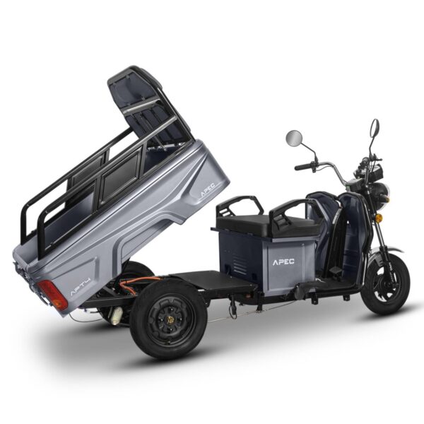 Triciclu Electric Fără Permis, 1000W, Autonomie 41 km, 1 Loc9