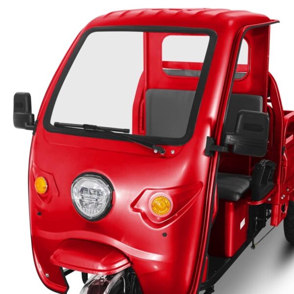 Triciclu Electric cu Cabină, Fără Permis – 3900W, 72V, 45Ah, Autonomie 50 km8