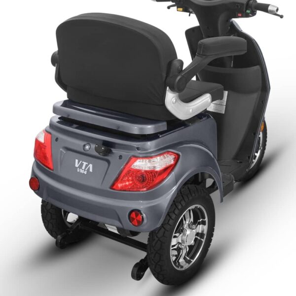Triciclu Electric gri, 1000W, Fără Permis2