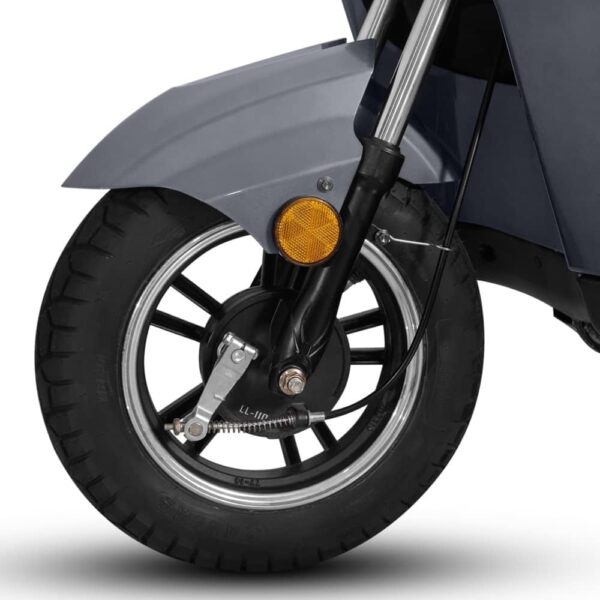 Triciclu Electric gri, 1000W, Fără Permis9