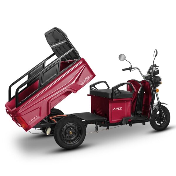 Triciclu Electric stabil 1000W, Fără Permis, Voltarom APT4, 60V, Autonomie 41 km4