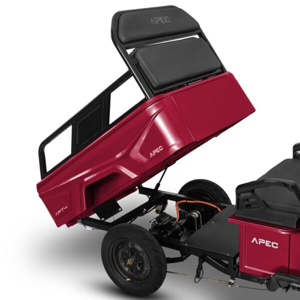 Triciclu Electric stabil 1000W, Fără Permis, Voltarom APT4, 60V, Autonomie 41 km5