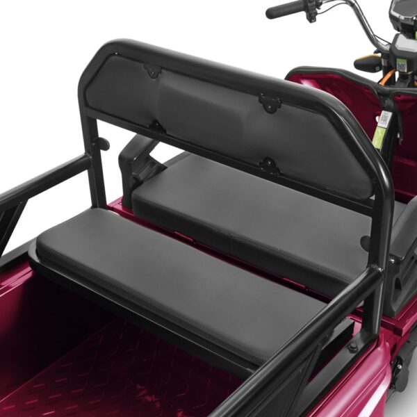 Triciclu Electric stabil 1000W, Fără Permis, Voltarom APT4, 60V, Autonomie 41 km8