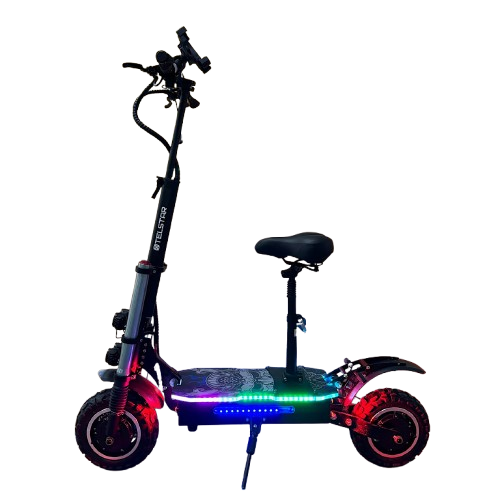 Trotinetă electrică OFFROAD 11+ Warrior Putere dublă viteză maximă și dotări premium3