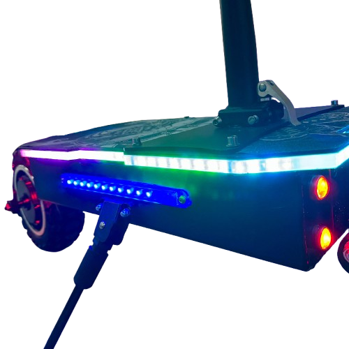 Trotinetă electrică OFFROAD 11+ Warrior Putere dublă viteză maximă și dotări premium4