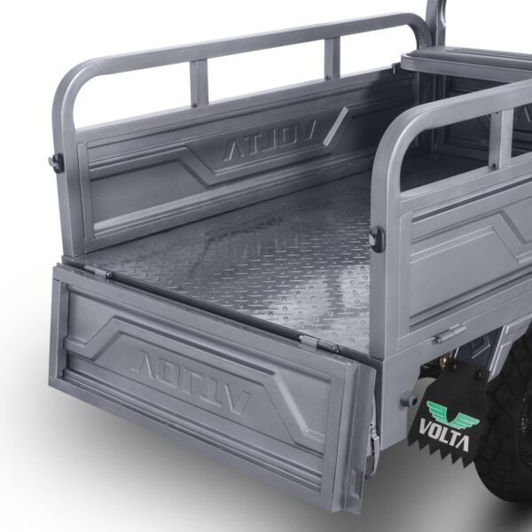 Tuk Tuk Electric Hercules, Motor 3900W, 72V, 120Ah, Fără Permis, Cu Cabină, Gri7