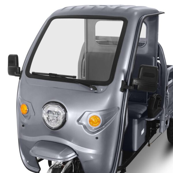 Tuk Tuk Electric Hercules, Motor 3900W, 72V, 45Ah, Cu Permis, Cu Cabină3