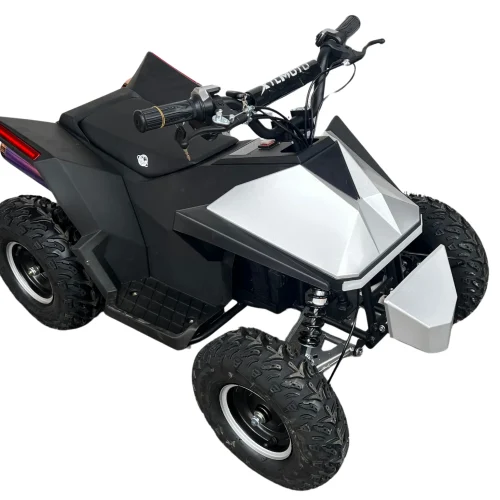 ATV electric futurist XTL Cyber-Quad 1000W – pentru copii 4–8 ani cu LED și Turbin Sound