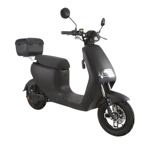 Scuter electric 900 W, 48V 30Ah, autonomie 90 km, viteză limitată la 25 km/h