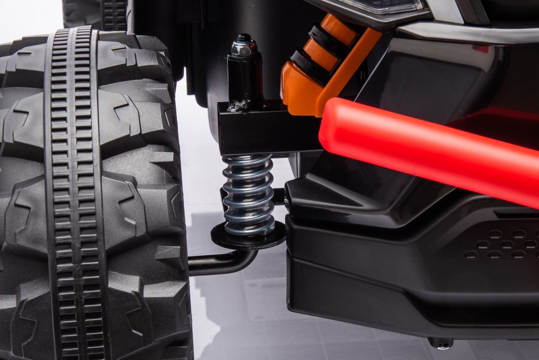 Mașină electrică copii UTV Small 12V, negru, Tracțiune spate, baterie 12V, Roți din plastic, banchetă dublă, Telecomandă 2,4 GHz, Un singur loc, MP3 player cu intrare USB/SD, Lumini LED - imagine 28