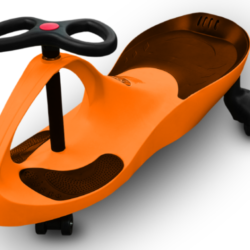 Mașină RIRICAR culoare Portocaliu cu roți PU