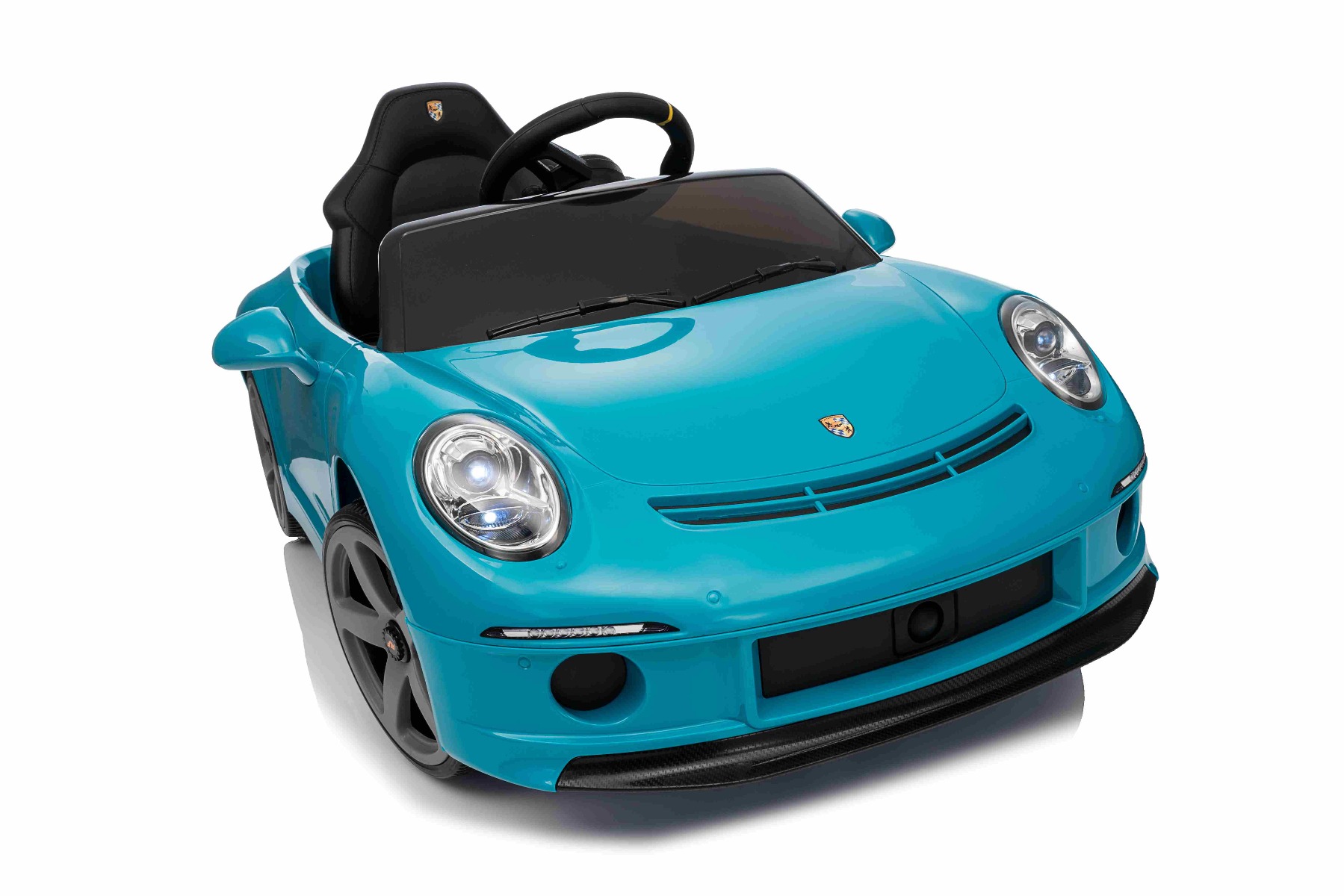 Mașină electrică copii RUF GT 12V, albastru, Uși care se deschid, Telecomandă 2.4 GHz, Lumini LED față și spate, Intrare USB/Aux, Baterie litiu, Motor 2 X 35W, Licență ORIGINALĂ - imagine 20