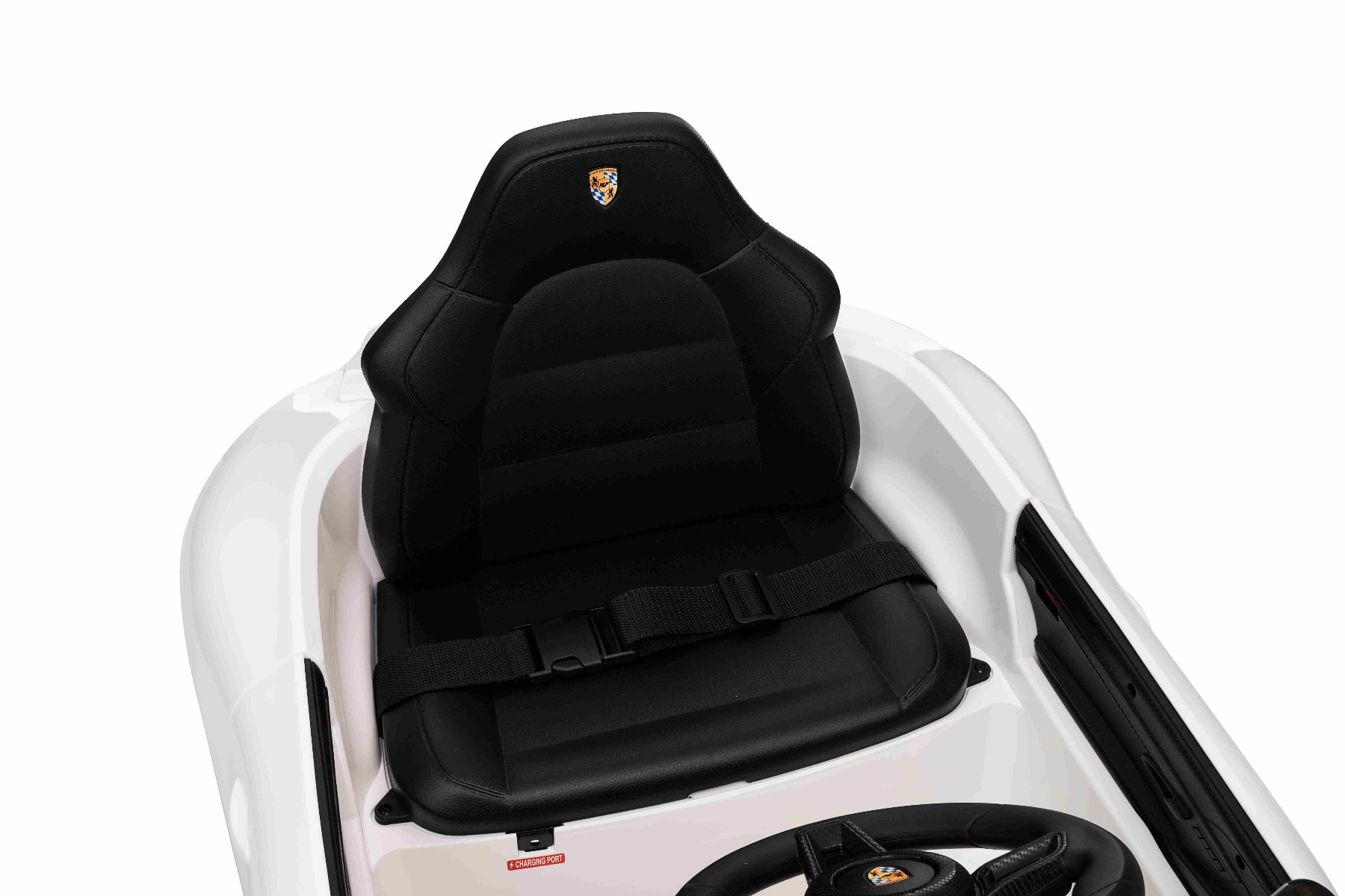 Mașină electrică copii RUF GT 12V, alb, Uși care se deschid, Telecomandă 2.4 GHz, Lumini LED față și spate, Intrare USB/Aux, Baterie litiu, Motor 2 X 35W, Licență ORIGINALĂ - imagine 39